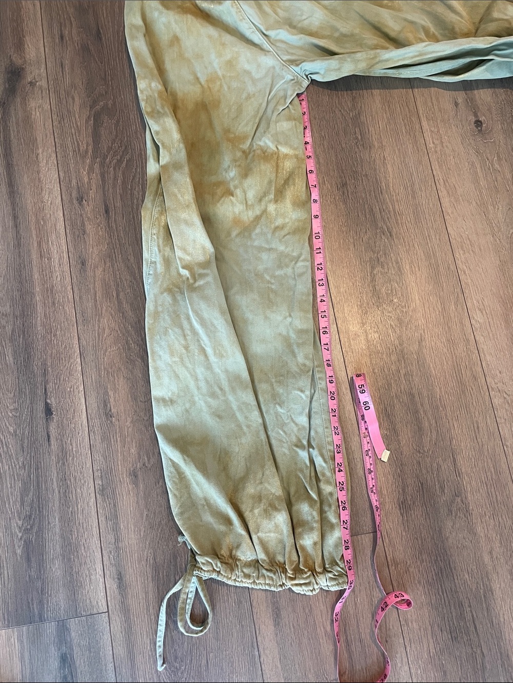 Free People Lotus Tie Dye Jeans- size 27 - Picture 6 of 6